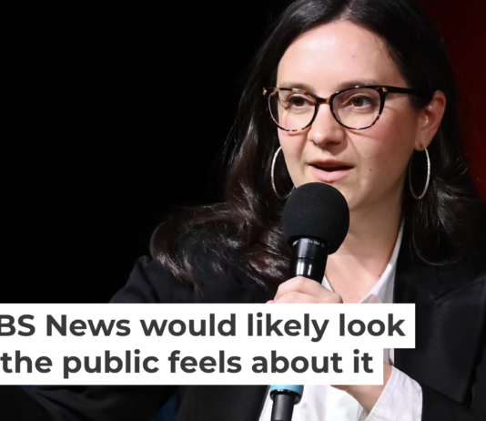 Bari Weiss speaks on stage on Nov. 19, 2024, in New York City. Photo by Noam Galai/Getty Images for The Free Press